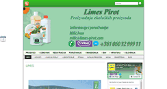Desktop Screenshot of limes-pirot.com